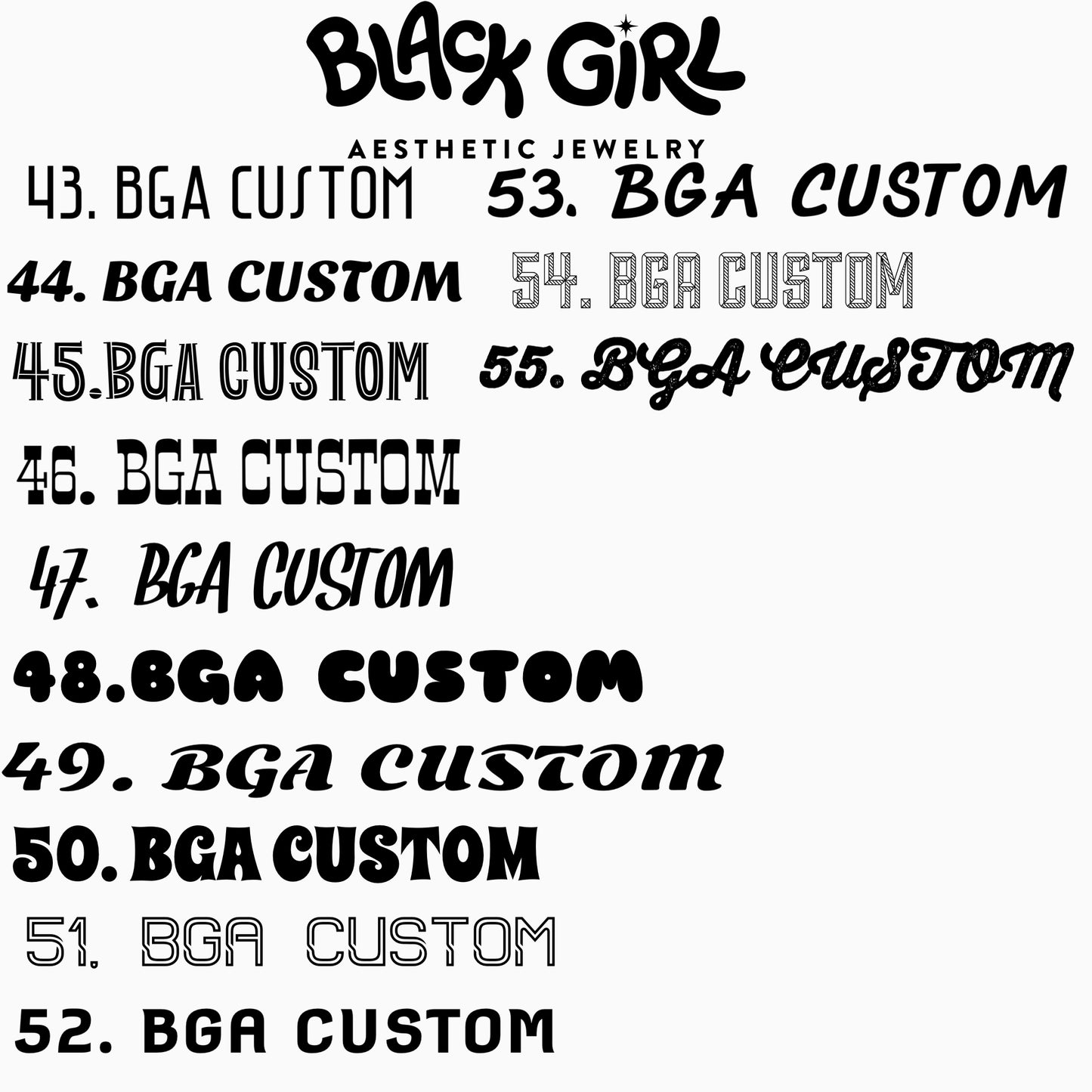 Shoot 4 The Stars ★ᯓ Custom 3D Nameplate Necklace