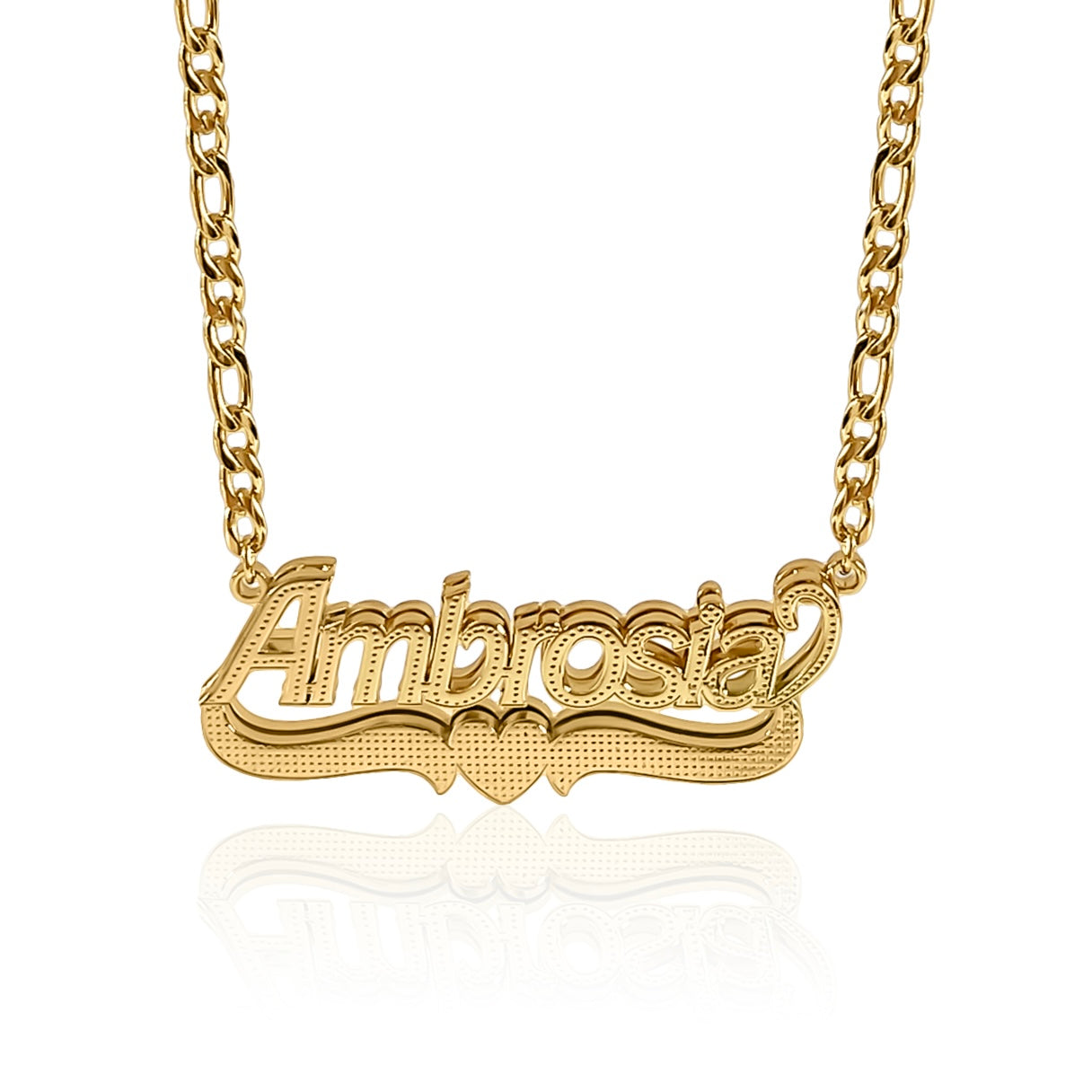 That Girl ♡ Custom 3D Nameplate Necklace