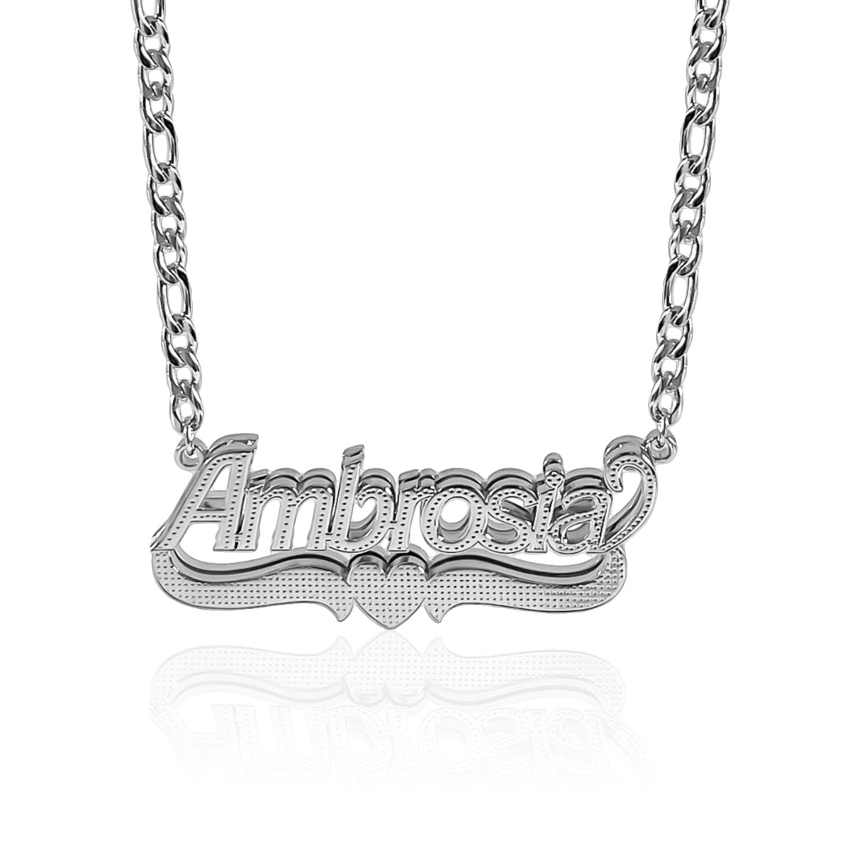 That Girl ♡ Custom 3D Nameplate Necklace