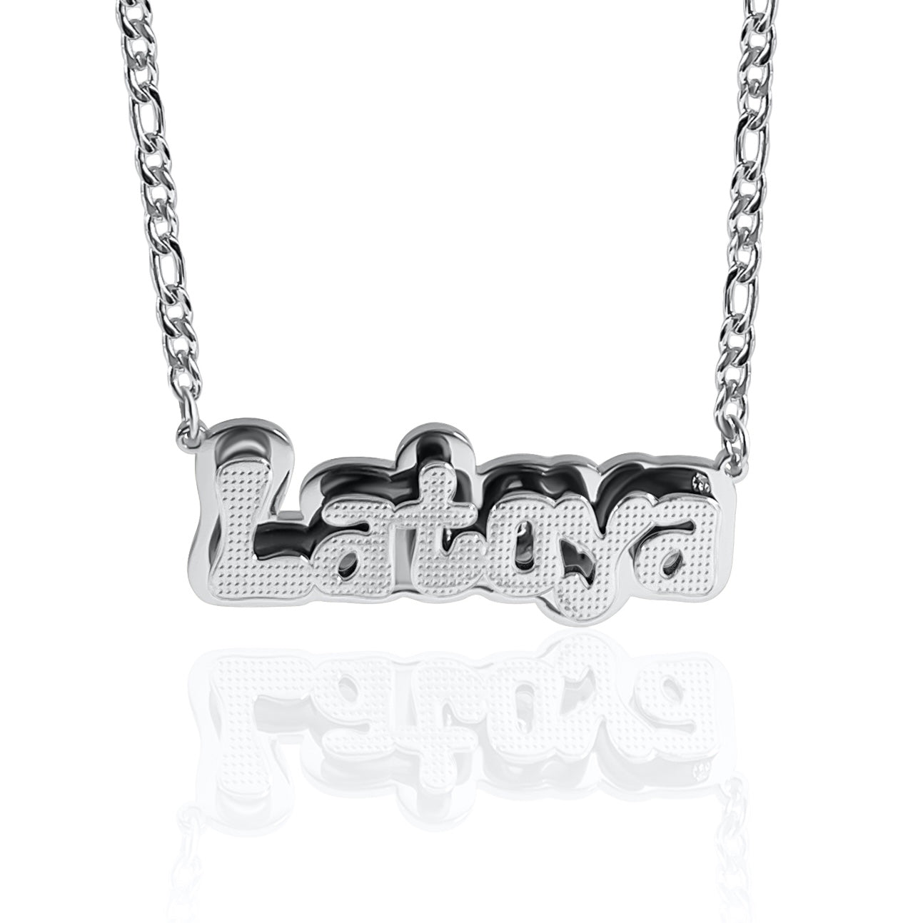 Signature Custom 3D Nameplate Necklace