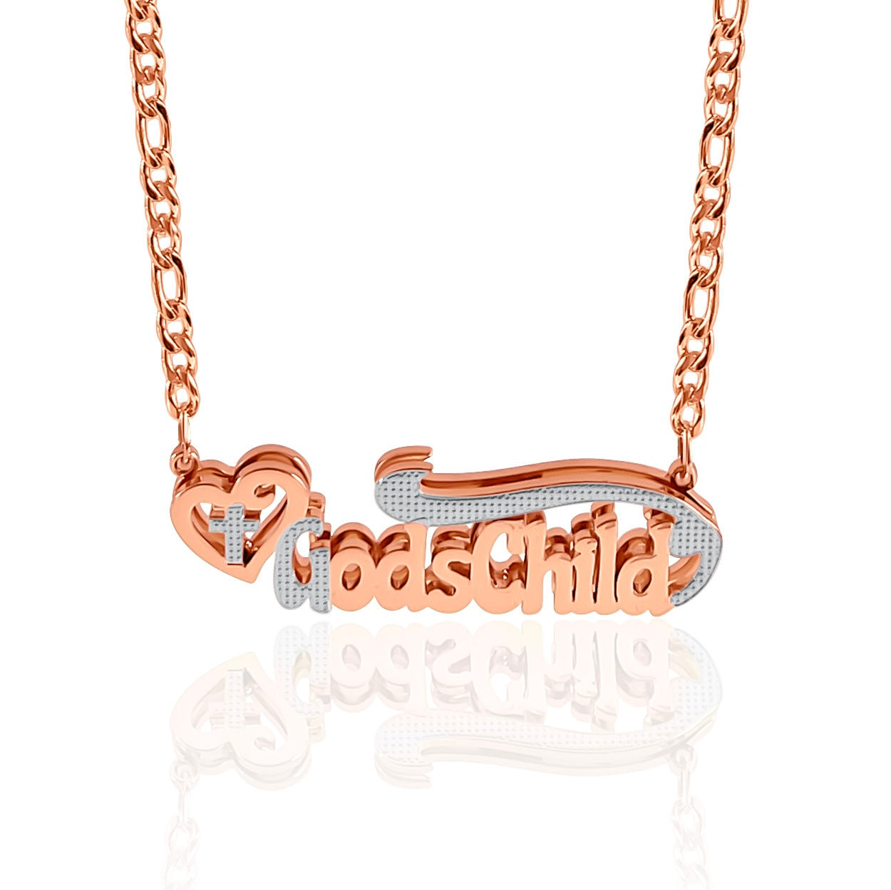 Holy Grail† Custom 3D Nameplate Necklace