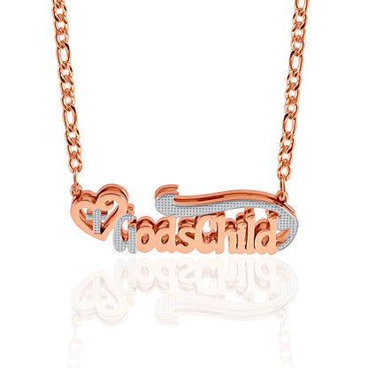 Holy Grail† Custom 3D Nameplate Necklace