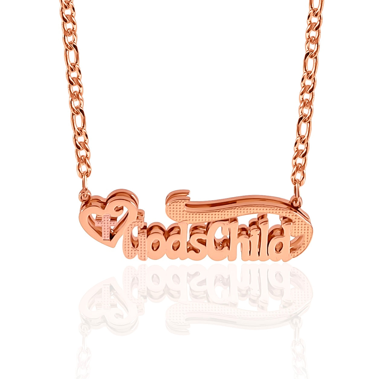 Holy Grail† Custom 3D Nameplate Necklace