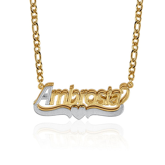 That Girl ♡ Custom 3D Nameplate Necklace