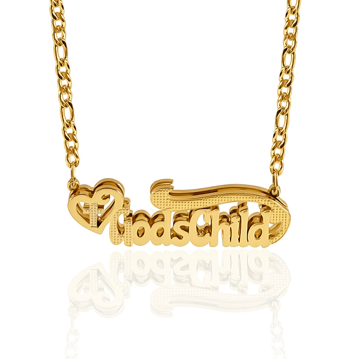 Holy Grail† Custom 3D Nameplate Necklace
