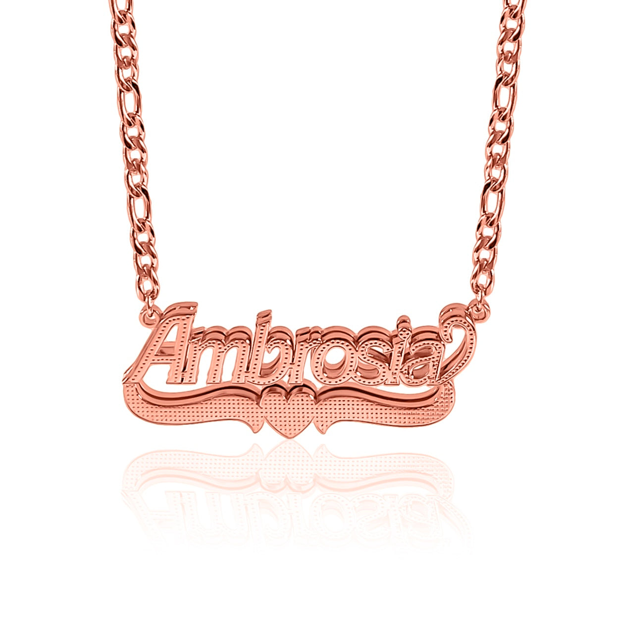 That Girl ♡ Custom 3D Nameplate Necklace