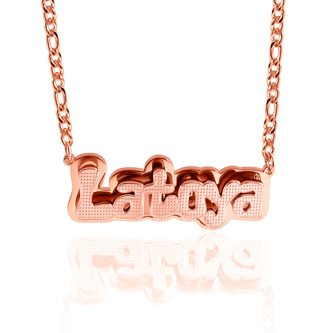 Signature Custom 3D Nameplate Necklace
