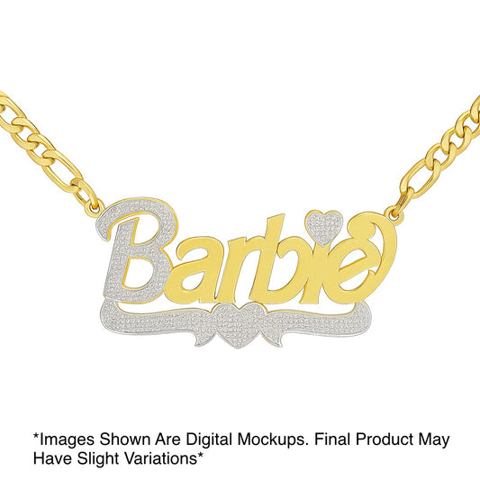 That Girl ♡ Custom 3D Nameplate Necklace