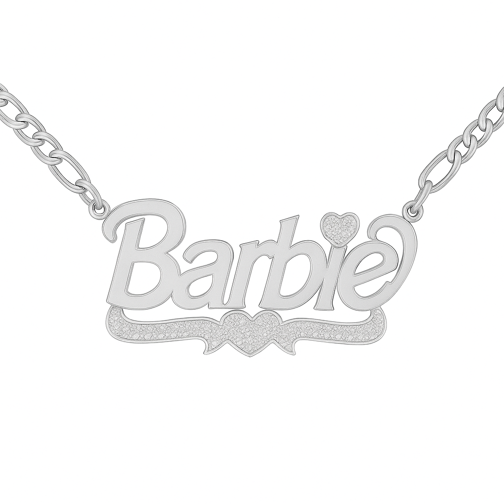 That Girl ♡ Custom 3D Nameplate Necklace